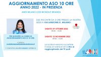 CORSO DI AGGIORNAMENTO ASO 10 ORE – IN PRESENZA