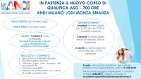 NUOVO CORSO DI QUALIFICA ASO – OTTOBRE 2022